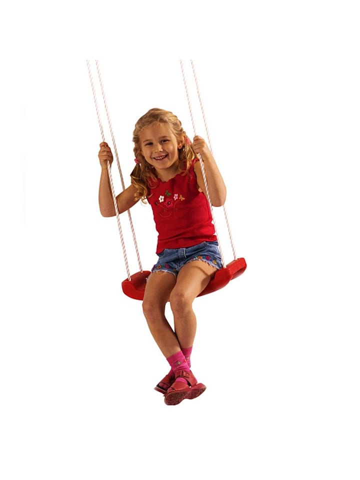 Happy People Huśtawka w kolorze czerwonym - 42 x 16 cm - 3+ rozmiar: onesize