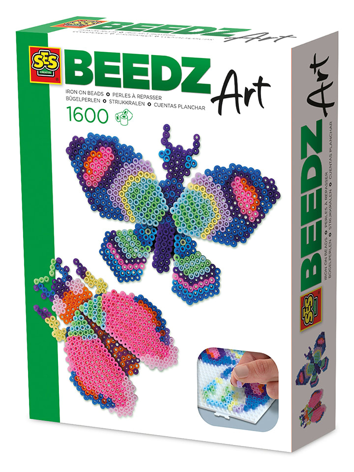 SES Zestaw koralików do prasowanek - 12 + rozmiar: onesize