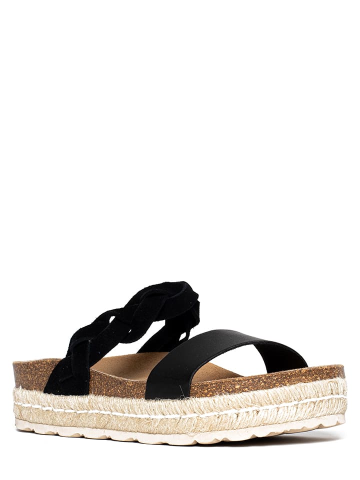 Sunbay Klapki "Mariara" w kolorze czarnym rozmiar: 37