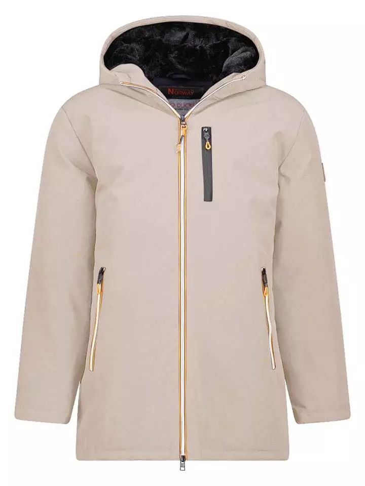 Geographical Norway Parka "Cassim" w kolorze beżowym rozmiar: S