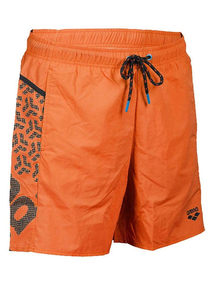 Arena Szorty kąpielowe w kolorze pomarańczowym rozmiar: L