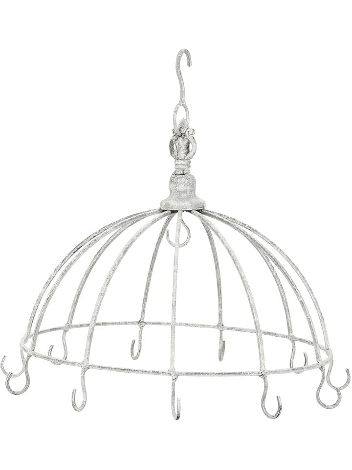 POSIWIO Dekoracja wisząca w kolorze białym - wys. 31,5 x Ø 32 cm rozmiar: onesize