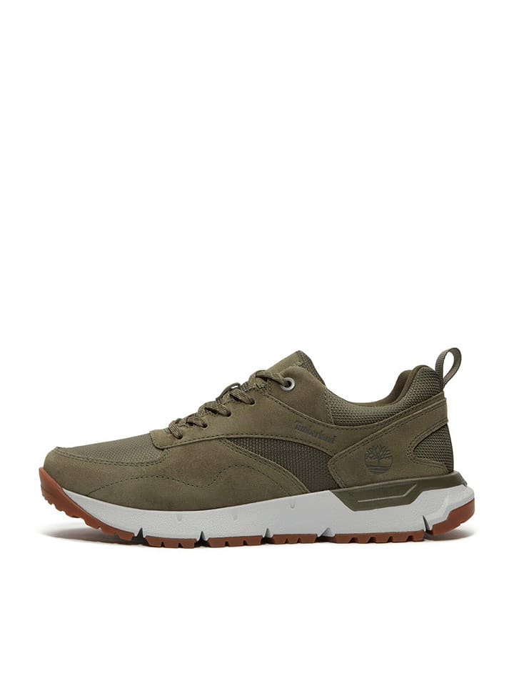 Timberland Skórzane sneakersy "Voyager Park" w kolorze khaki rozmiar: 44,5