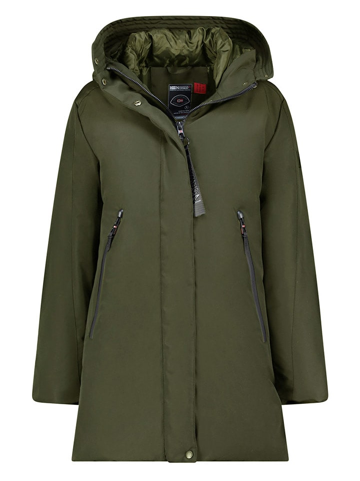 Geographical Norway Parka w kolorze khaki rozmiar: L
