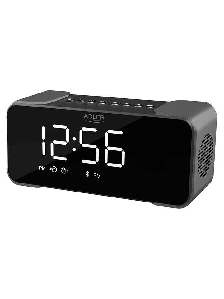 Adler Radiobudzik cyfrowy w kolorze czarnym rozmiar: onesize
