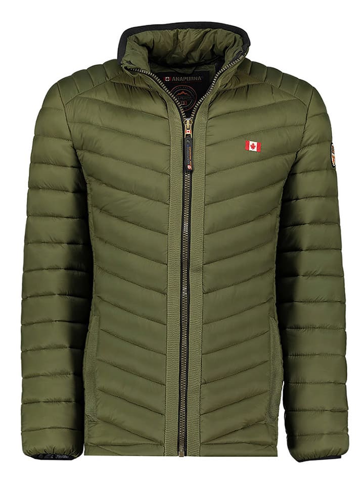ANAPURNA Kurtka pikowana "Carlitana" w kolorze khaki rozmiar: 3XL