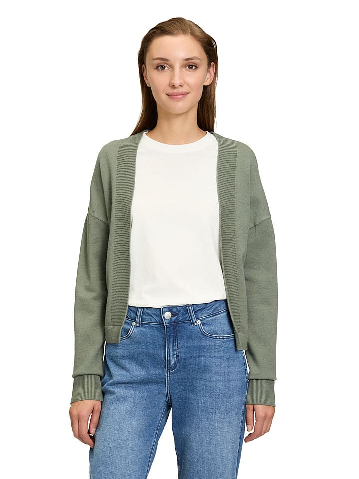 CARTOON Kardigan w kolorze khaki rozmiar: 44