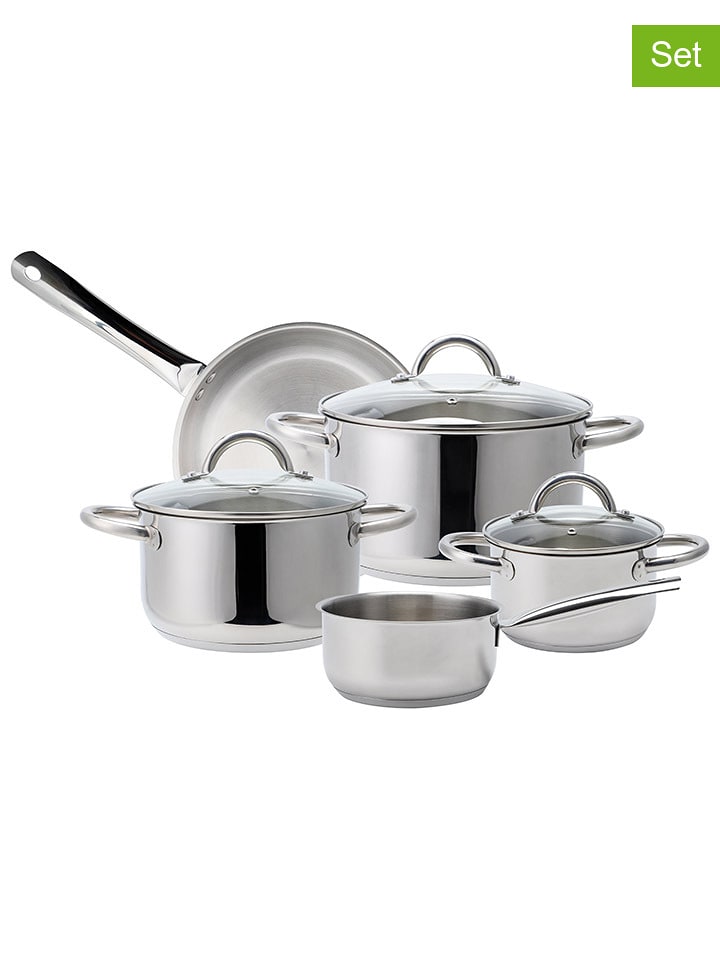 Echtwerk 8-częściowy zestaw w kolorze srebrnym rozmiar: onesize