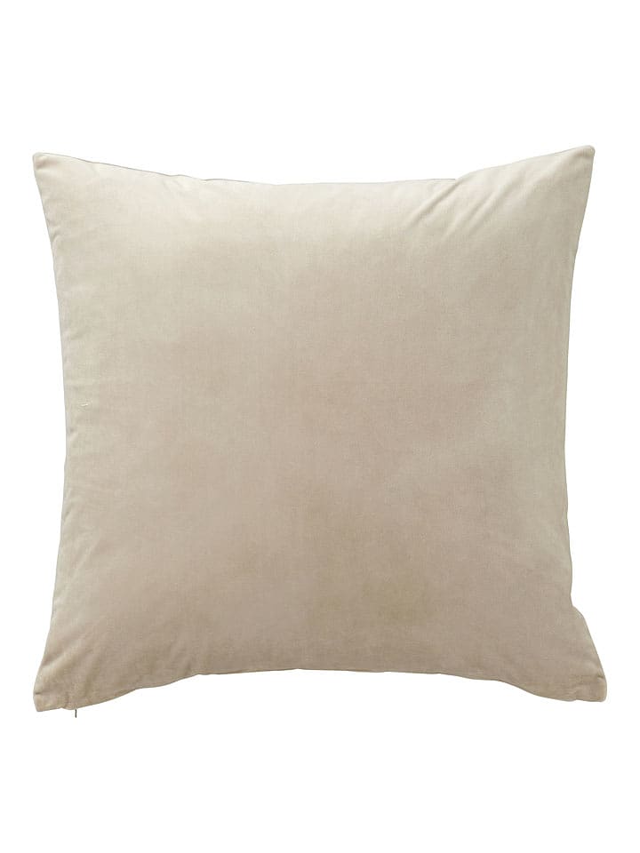 Ellos Home Poszewka "Nora" w kolorze beżowym na poduszkę rozmiar: 60x60 cm