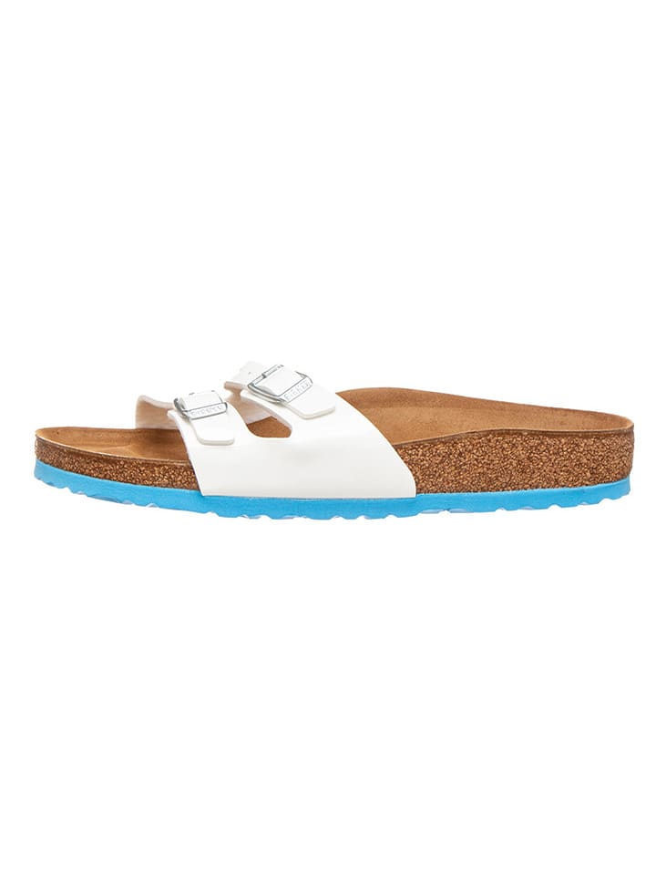 Birkenstock Klapki "Ibiza" w kolorze białym rozmiar: 40