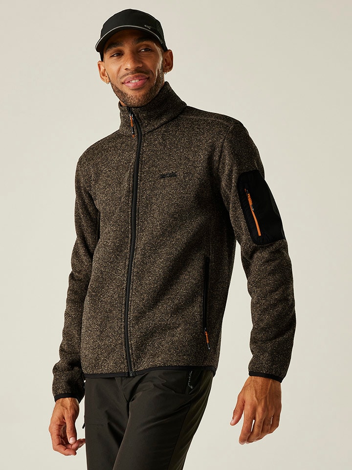 Regatta Kurtka polarowa "Newhill" w kolorze oliwkowym rozmiar: M