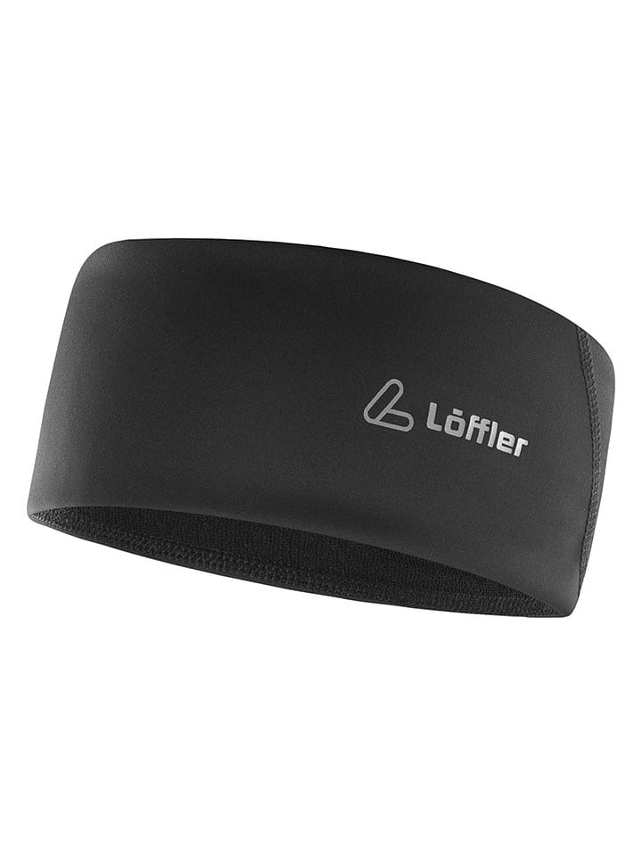 Löffler Opaska "Windstopper®" w kolorze czarnym na czoło rozmiar: onesize