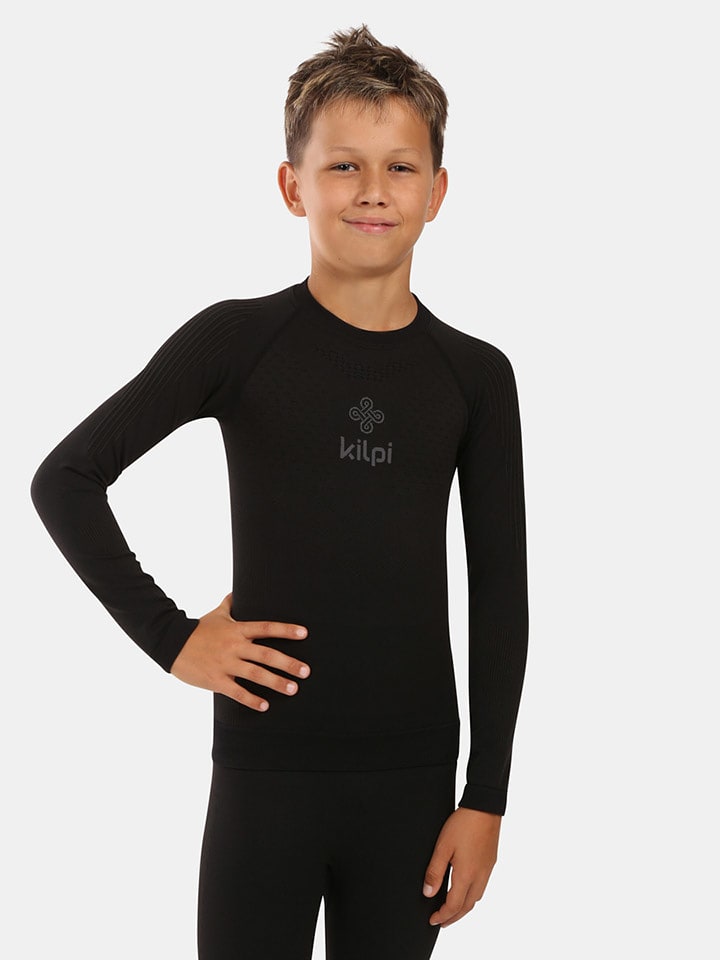 Kilpi Podkoszulek termiczny "Nathan" w kolorze czarnym rozmiar: 146