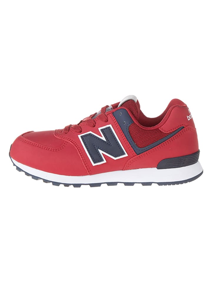 New Balance Sneakersy "574" w kolorze czerwonym rozmiar: 20,5