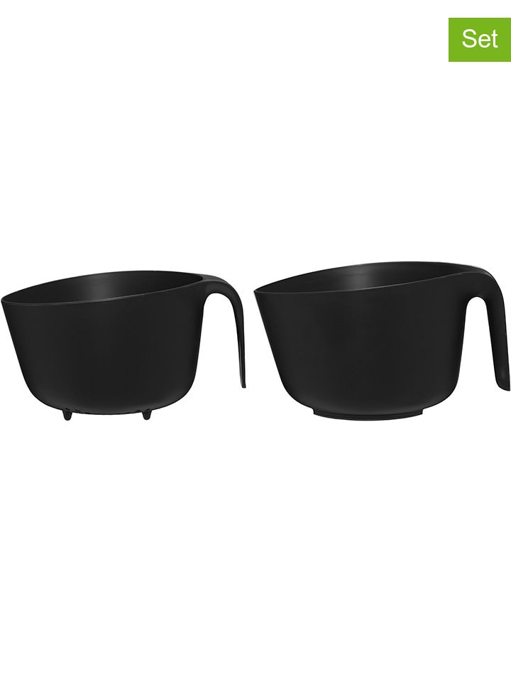 Maku 2-częściowy zestaw w kolorze czarnym - wys. 12,8 cm rozmiar: onesize