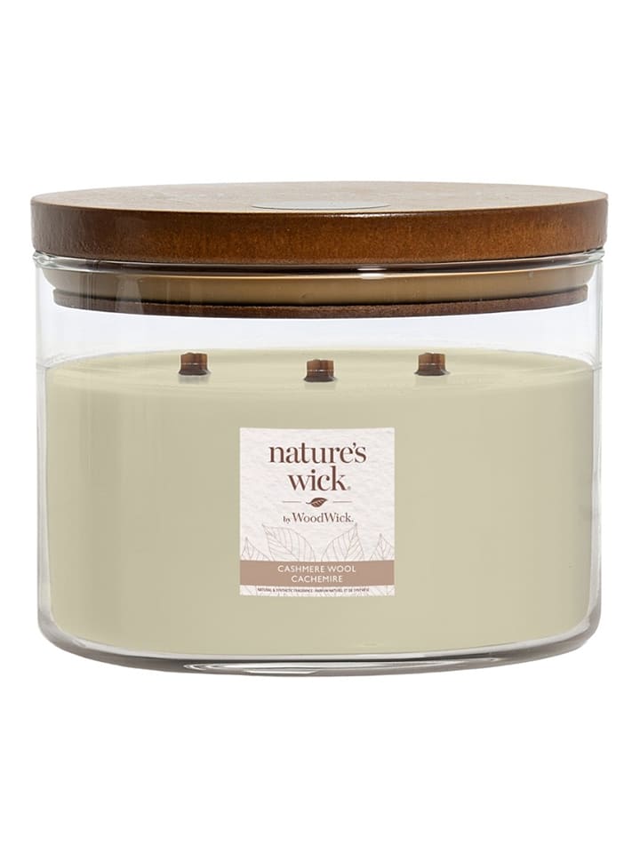 Nature's Wick by WoodWick Świeca zapachowa "Cashmere Wool" - 433 g rozmiar: onesize