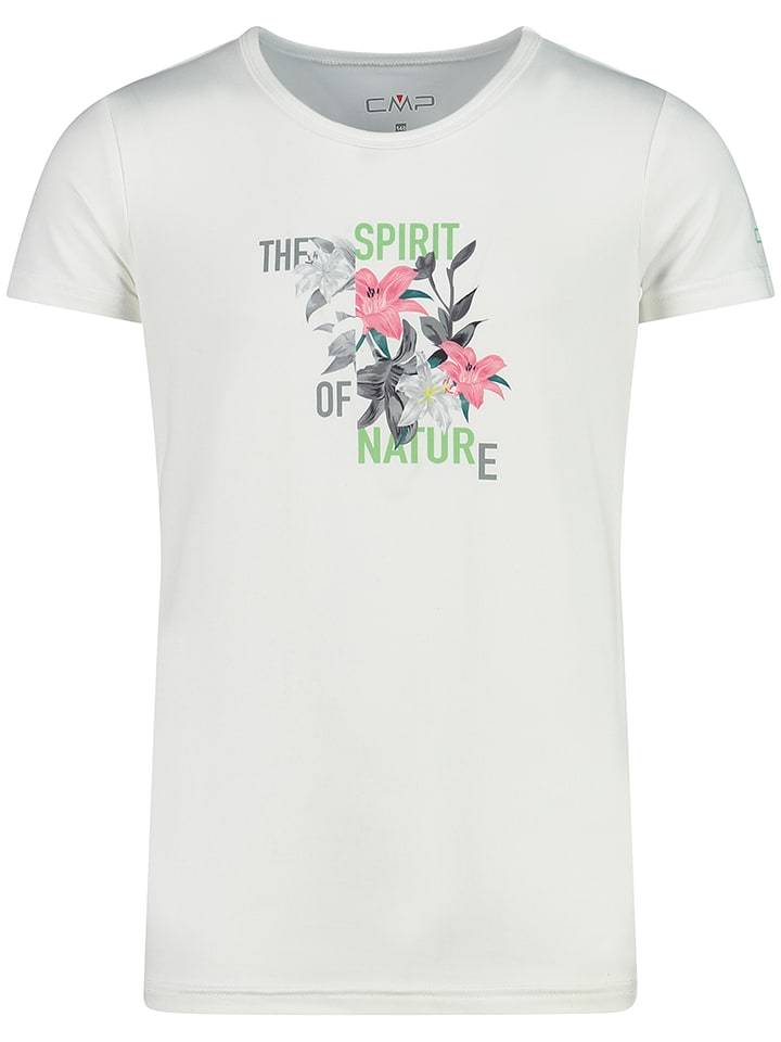 cmp Koszulka funkcyjna w kolorze białym rozmiar: 164
