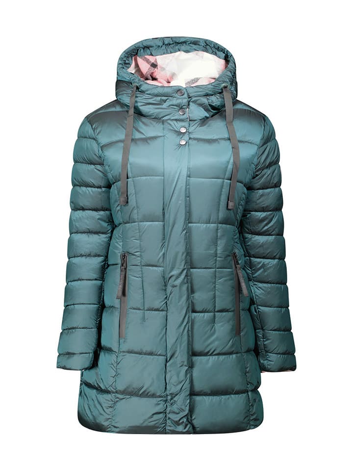 Canadian Peak Płaszcz zimowy "Bullieak" w kolorze turkusowym rozmiar: XXL