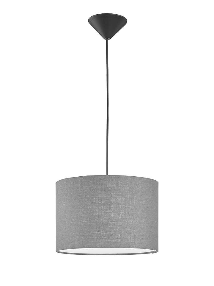 FISCHER & HONSEL Lampa wisząca w kolorze szarym - Ø 30 cm rozmiar: onesize
