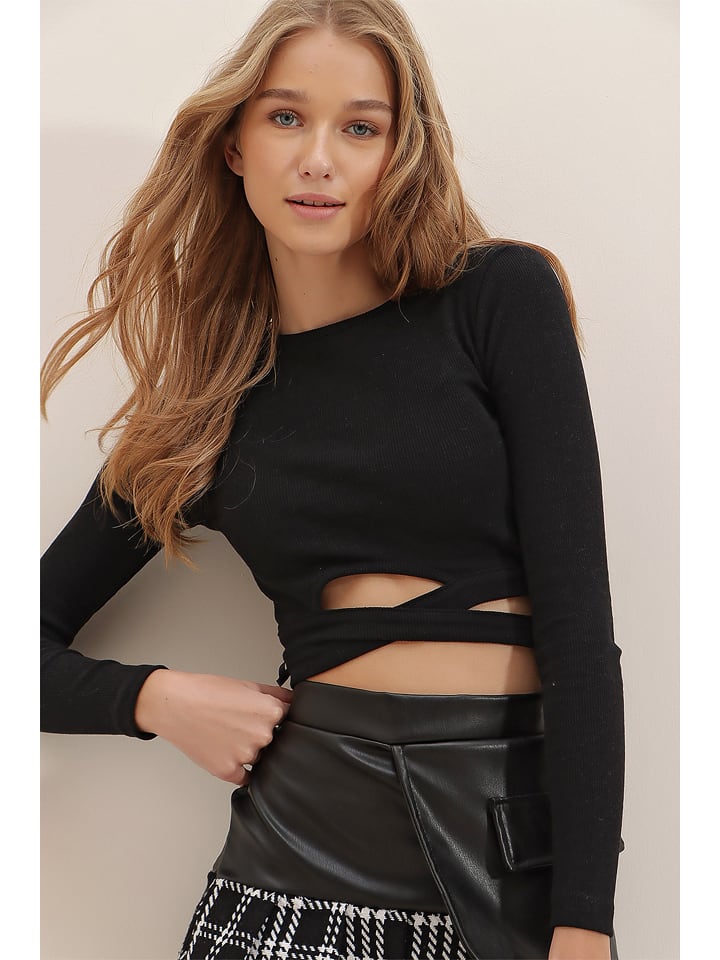 Trend Alacati Koszulka w kolorze czarnym rozmiar: S/M