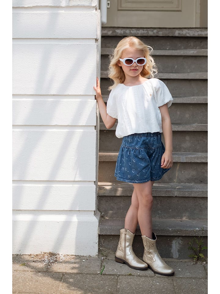 Like Flo Bluzka "Carmen" w kolorze białym rozmiar: 134/140