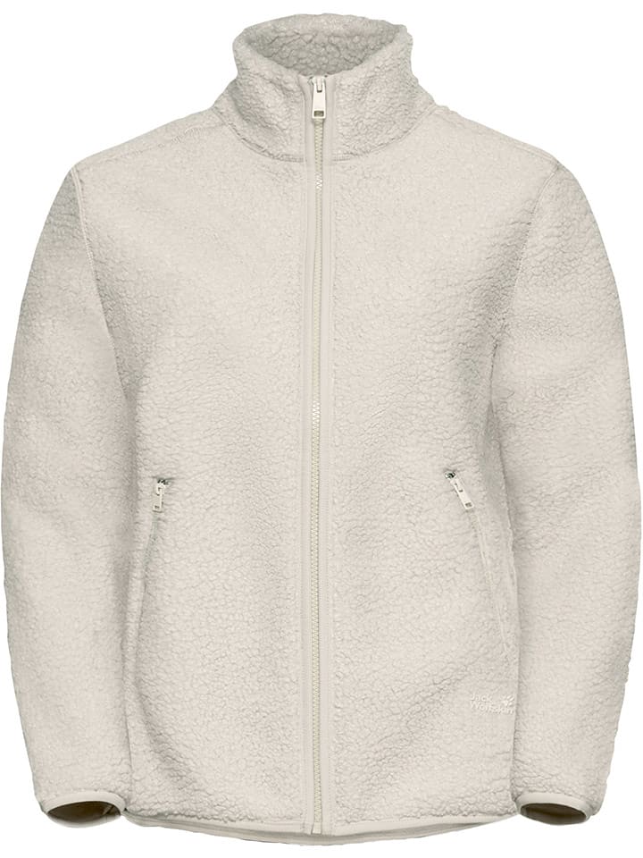 Jack Wolfskin Kurtka polarowa "High Curl" w kolorze beżowym rozmiar: S