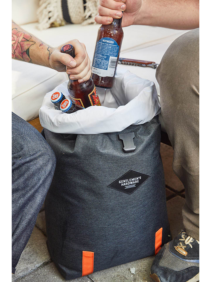 Gentlemen's Hardware Plecak termiczny w kolorze szaro-pomarańczowym - 42,8 x 46,6 x 14,6 cm rozmiar: onesize