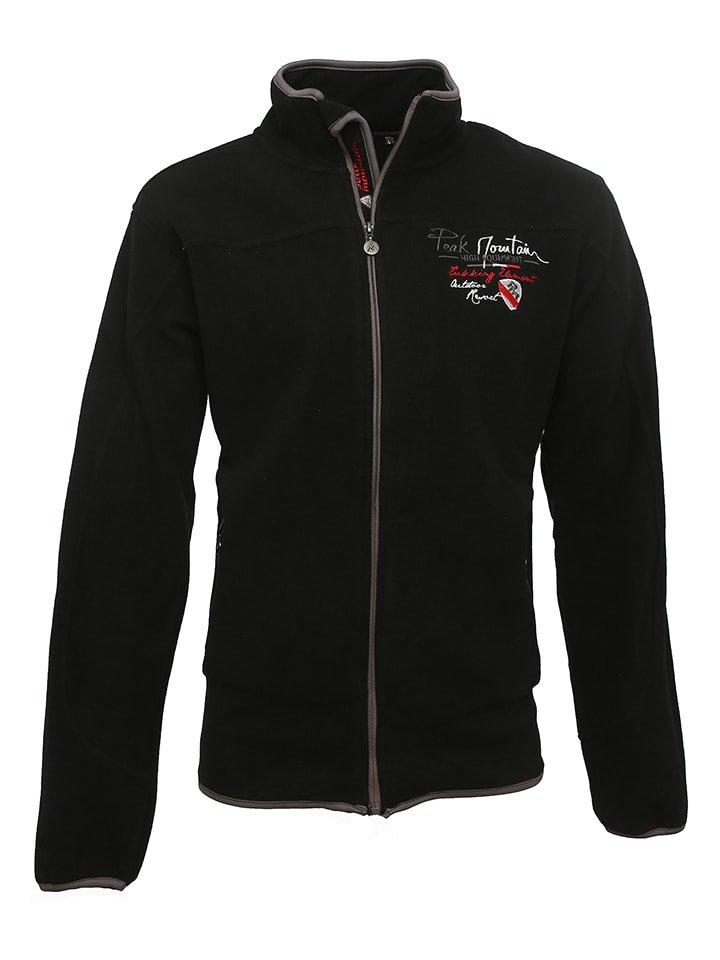 Peak Mountain Kurtka polarowa w kolorze czarnym rozmiar: L