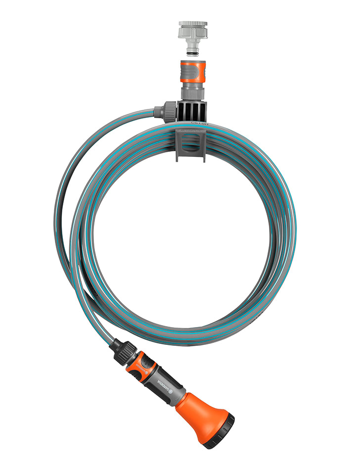 Gardena Wąż tarasowy "city gardening" w kolorze turkusowo-szarym - dł. 7,5 m rozmiar: onesize