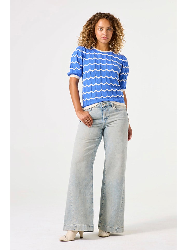 Garcia Sweter w kolorze niebieskim rozmiar: XS