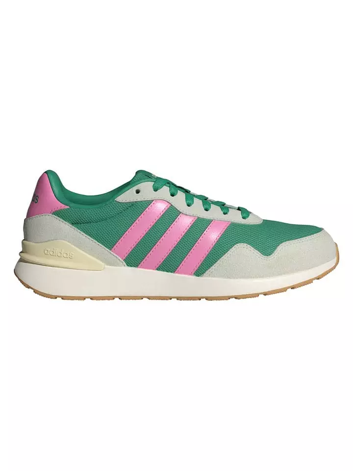 adidas Skórzane buty "RUN 60s" w kolorze zielono-różowym do biegania rozmiar: 40