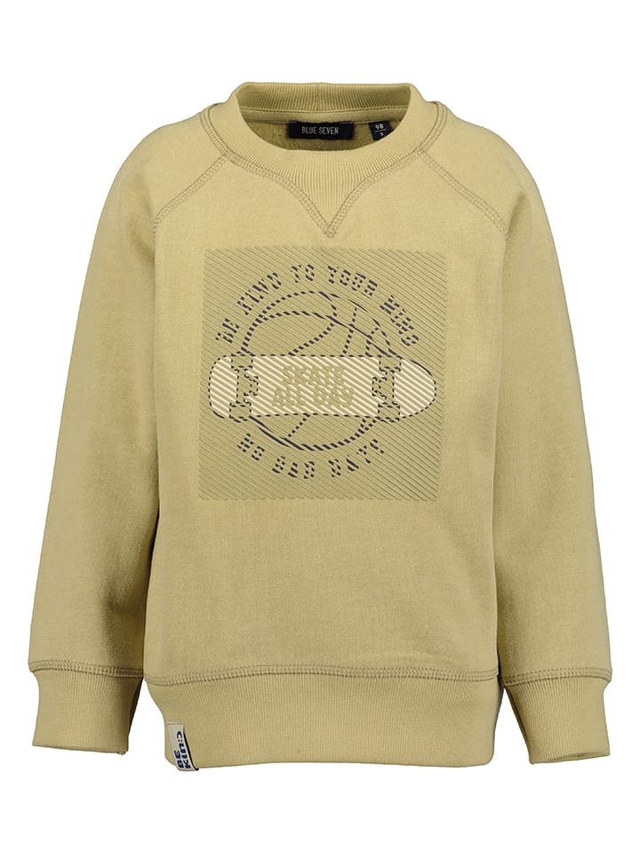 Blue Seven Bluza w kolorze jasnobrązowym rozmiar: 92