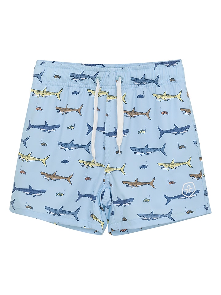 Color Kids Szorty kąpielowe w kolorze błękitnym ze wzorem rozmiar: 164