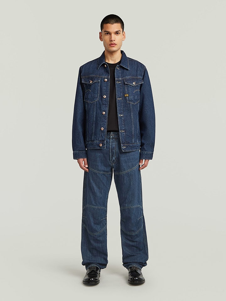 G-Star Kurtka dżinsowa "Arc 3D" w kolorze granatowym rozmiar: L