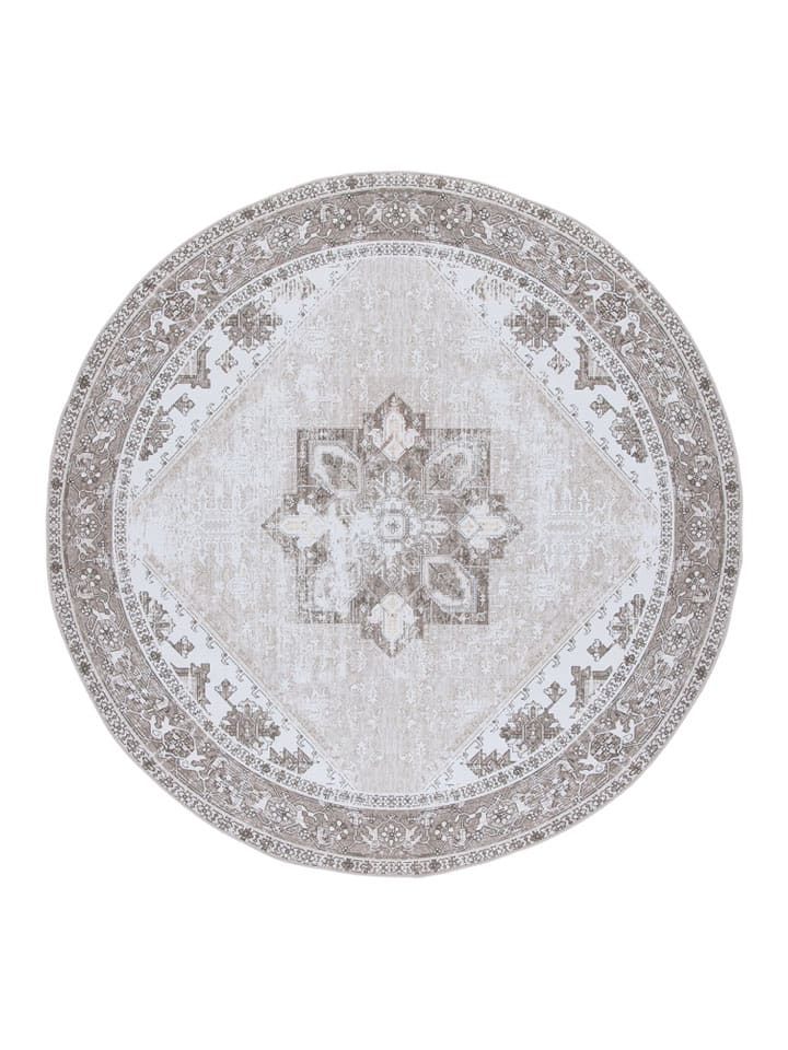 Safavieh Dywan "Tuscon" w kolorze zielono-kremowym rozmiar: 244x244 cm