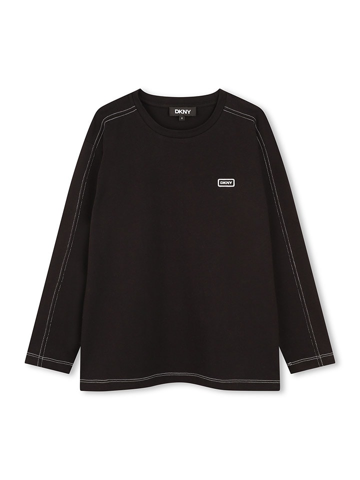 DKNY Koszulka w kolorze czarnym rozmiar: 164