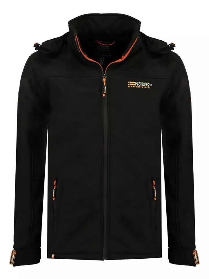 Geographical Norway Kurtka softshellowa "Takeni" w kolorze czarnym rozmiar: 152