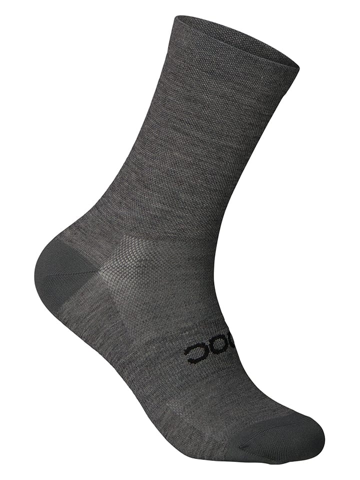 POC Skarpety kolarskie "Zephyr" w kolorze antracytowym rozmiar: S