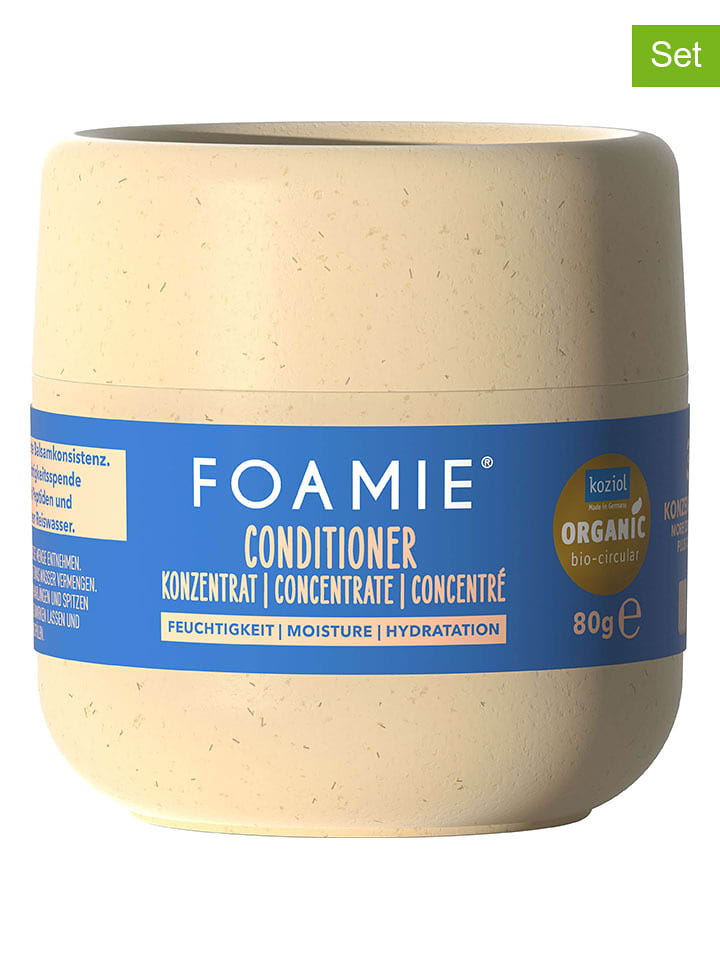 Foamie Odżywki do włosów (2 szt.) "Moisture" - po 80 g rozmiar: onesize