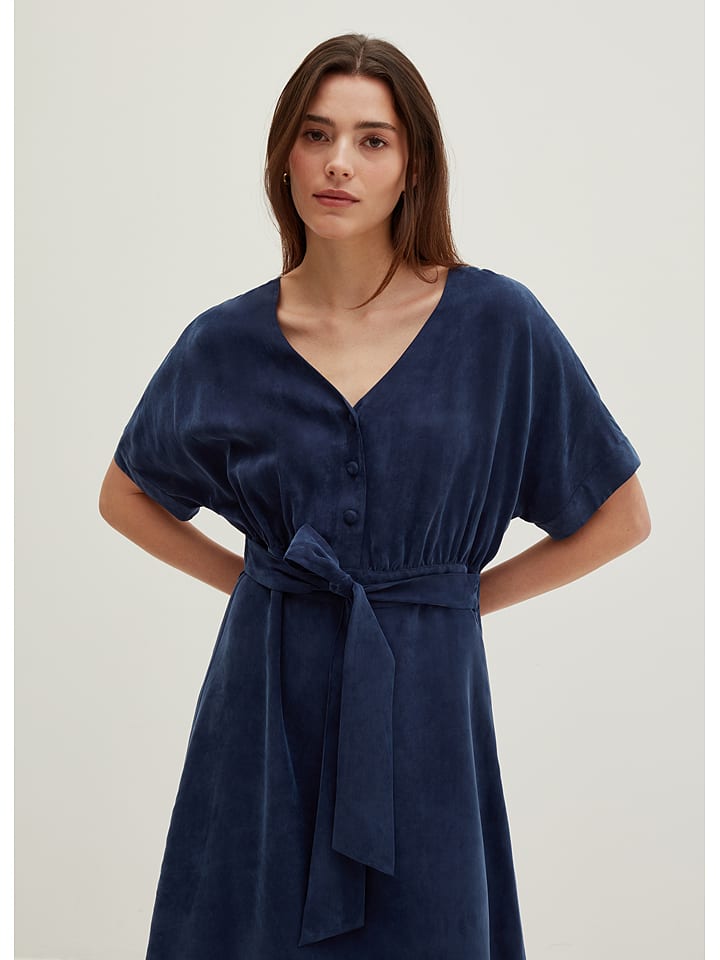 STEFANEL Sukienka w kolorze granatowym rozmiar: 38