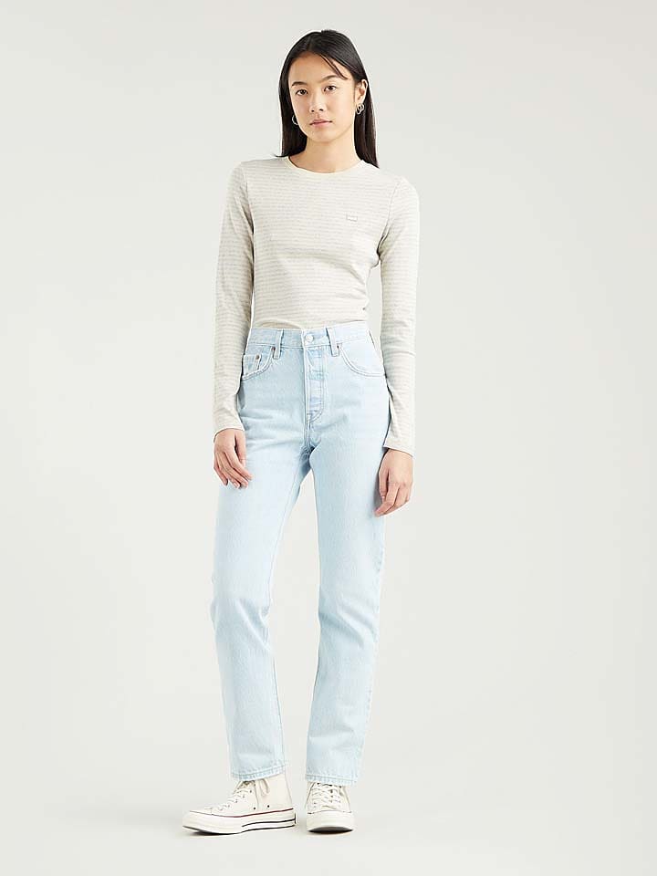 Levi's Dżinsy "501" - Regular fit - w kolorze błękitnym rozmiar: W29/L32