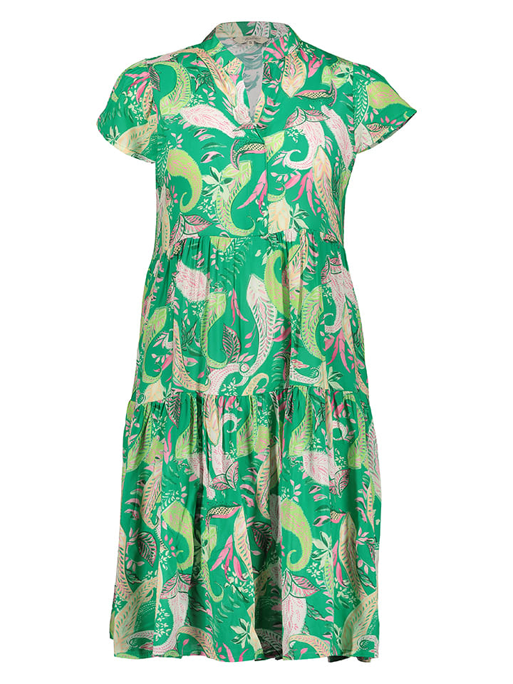 Herrlicher Sukienka w kolorze zielono-jasnoróżowym rozmiar: XS