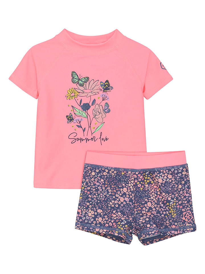 Color Kids Zestaw kąpielowy w kolorze granatowo-różowym rozmiar: 92