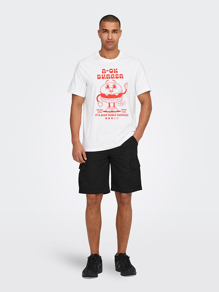 ONLY & SONS Bojówki w kolorze czarnym rozmiar: XL