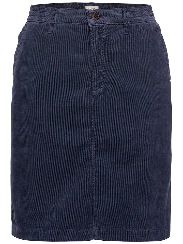 Camel Active Spódnica sztruksowa w kolorze granatowym rozmiar: 38