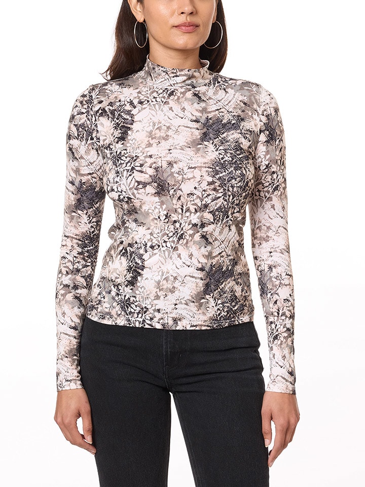 Scotch & Soda Sweter w kolorze kremowo-beżowo-granatowym rozmiar: M