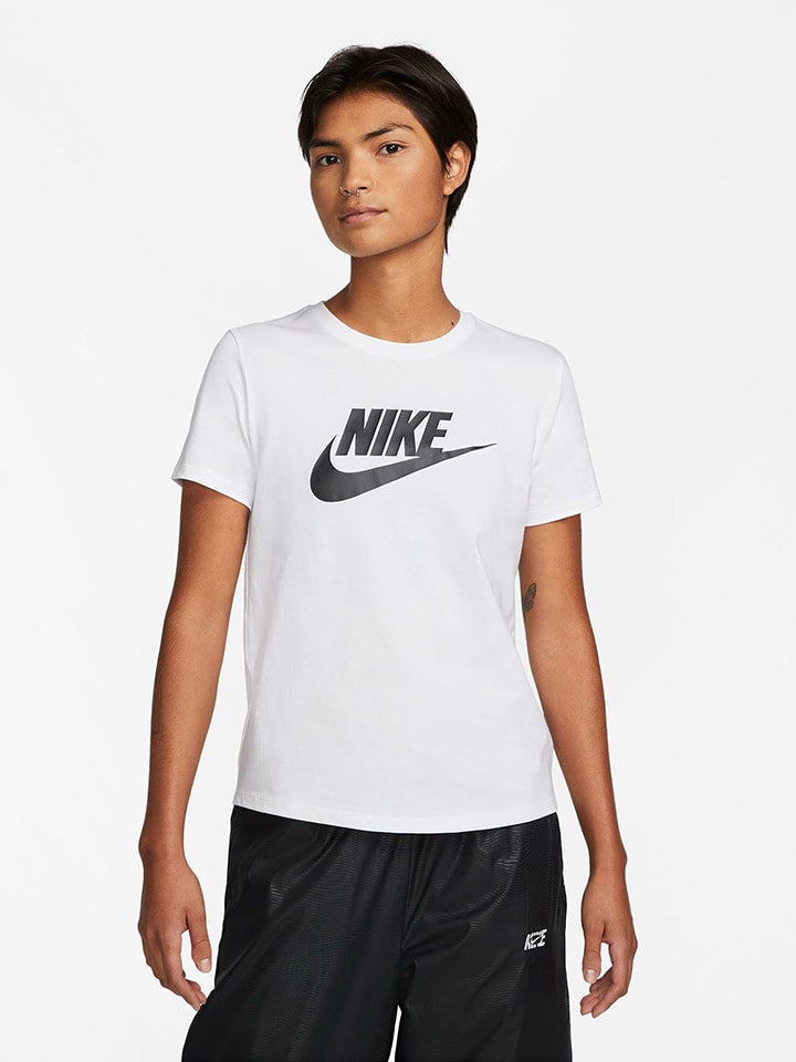 Nike Sportswear Koszulka w kolorze białym rozmiar: XS