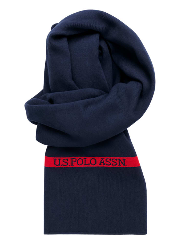 U.S. Polo Assn. Szal w kolorze granatowym rozmiar: onesize