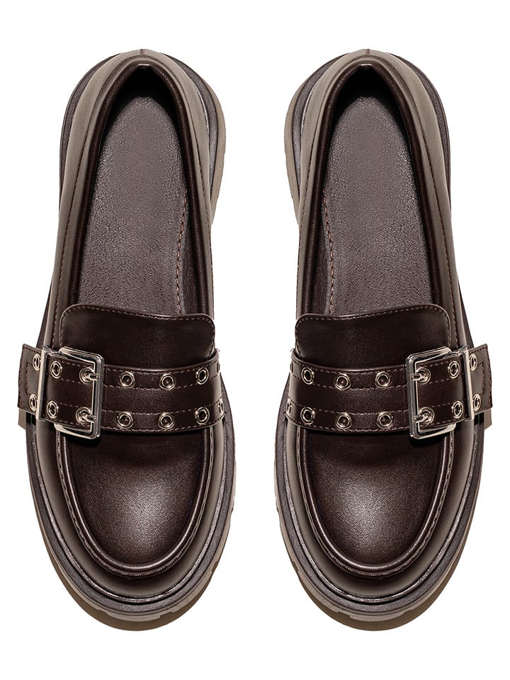 C'M Mokasyny w kolorze brązowym rozmiar: 36