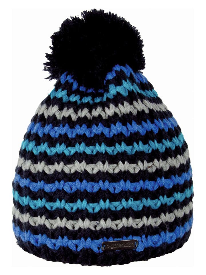 Döll Czapka w kolorze niebiesko-czarnym rozmiar: 53 cm